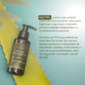 Sabonete Facial líquido Neutro AhoAloe 115 ml