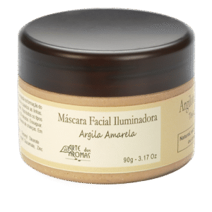 Máscara Argila Amarela Natural Arte dos Aromas 90gr