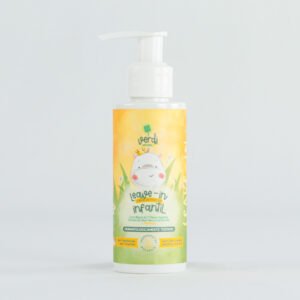 Leave In Creme de Pentear Infantil 100% Natural com Blend de 7 Óleos Essenciais e Extrato de Aloe Vera e Camomila
