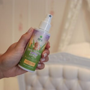 Spray Hidratante Reparador Infantil 100% Natural com Hidrolato de Lavanda, Extrato de Aloe Vera e Calêndula,