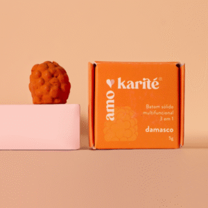 Batom Sólido Multifuncional 3 em 1 - Damasco