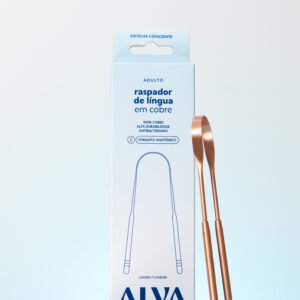 Raspador de Língua de Cobre Alva